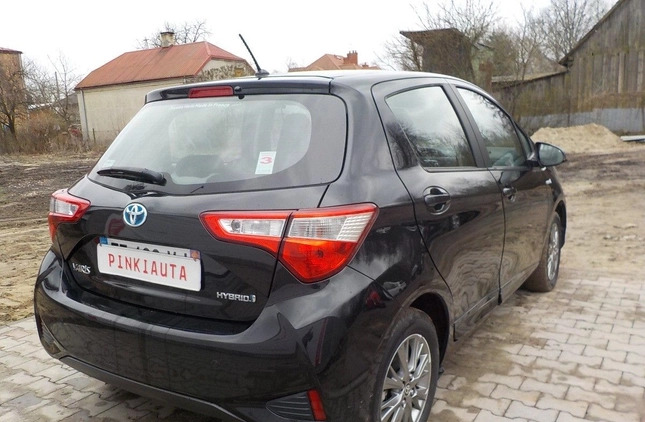 Toyota Yaris cena 26900 przebieg: 69412, rok produkcji 2018 z Mikołów małe 497